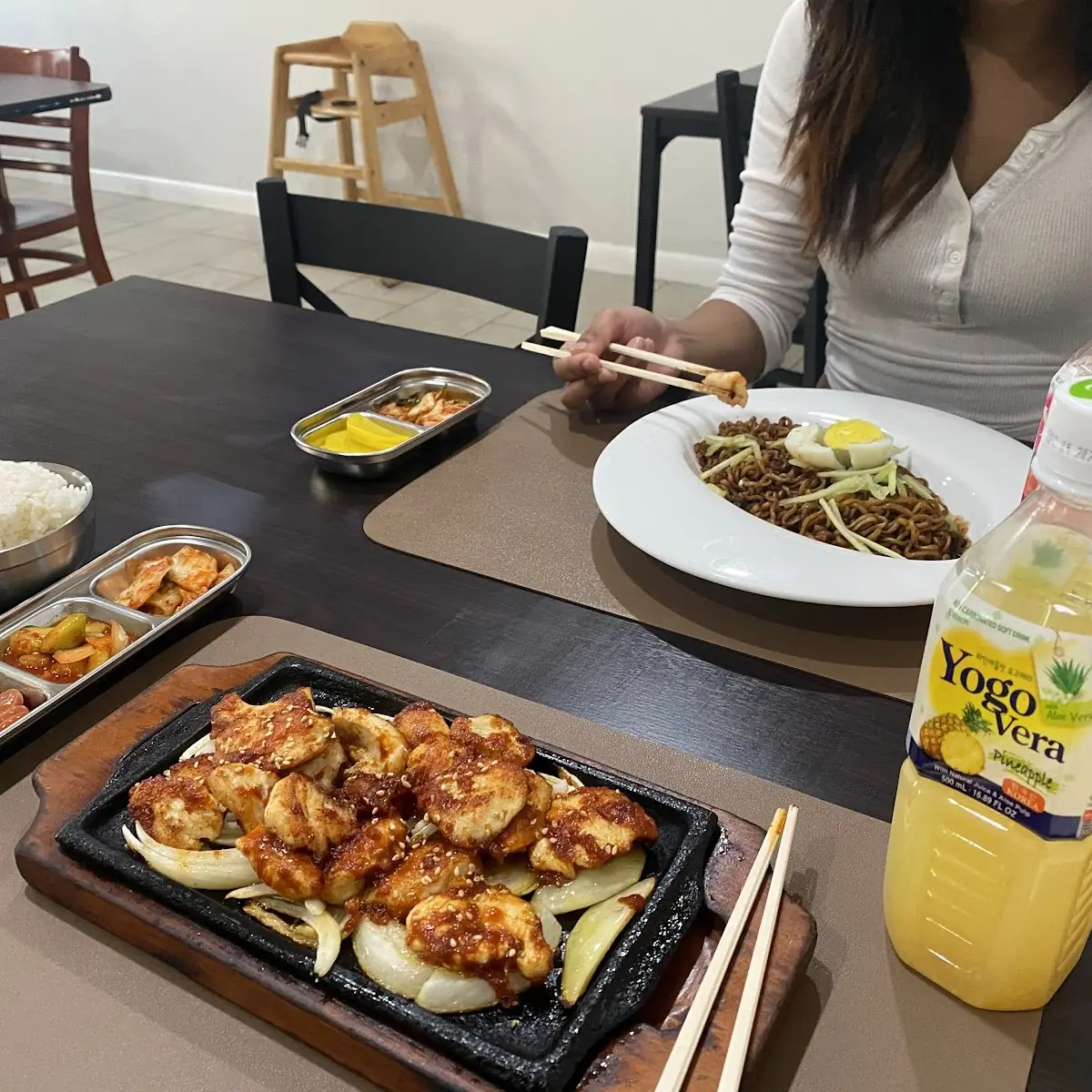 Pickled Radish and Kimchi