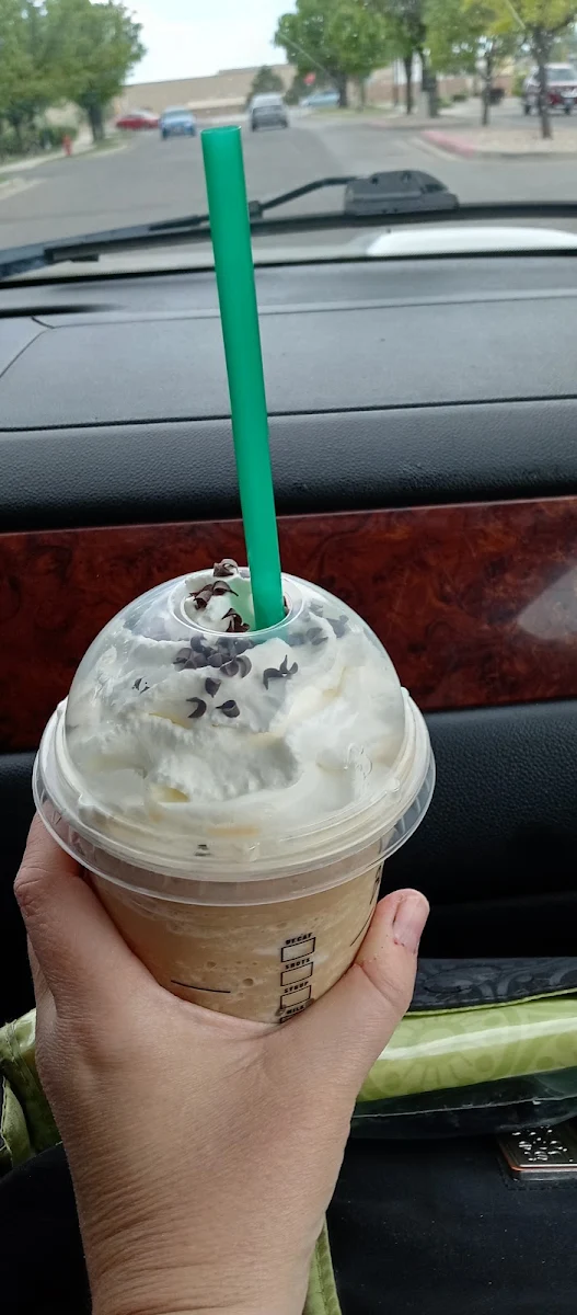 Peppermint White Chocolate Mocha Frappuccino