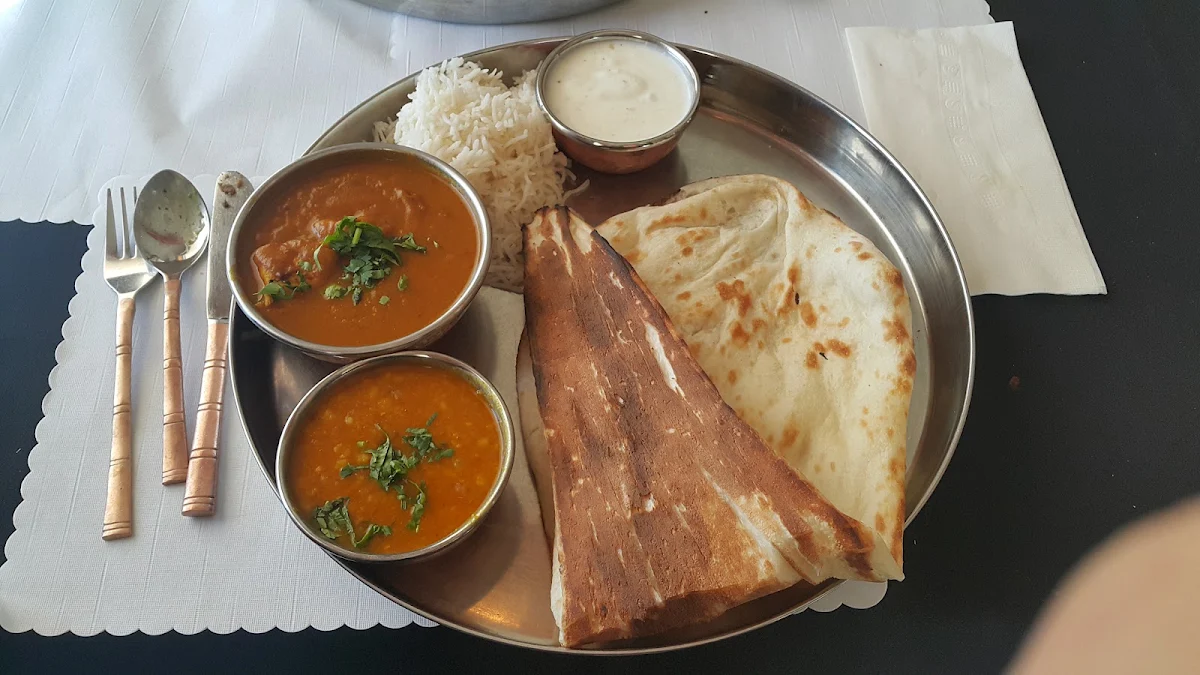 Prawn Thali Seawood, Rangoli