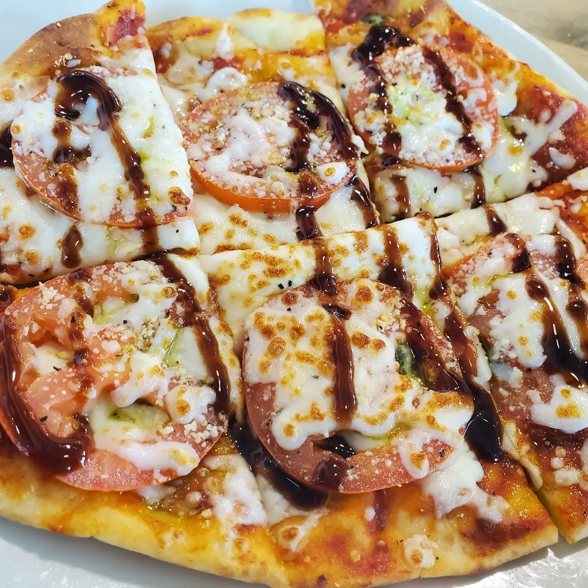 Margherita Flatbread Pizza