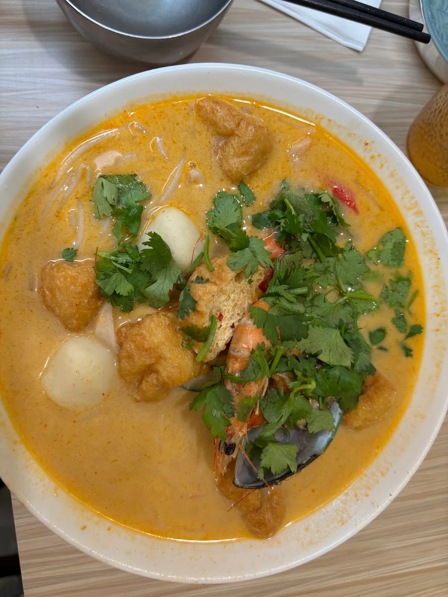 Laksa Chicken Noodle Soup