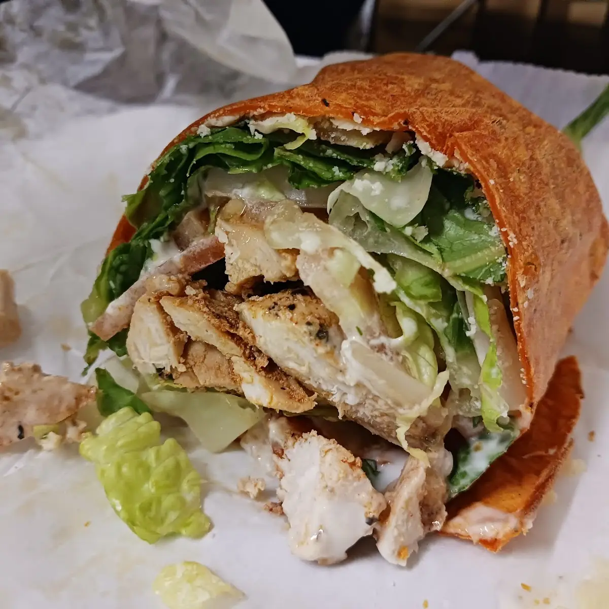 Caesar Grill Chicken Wrap