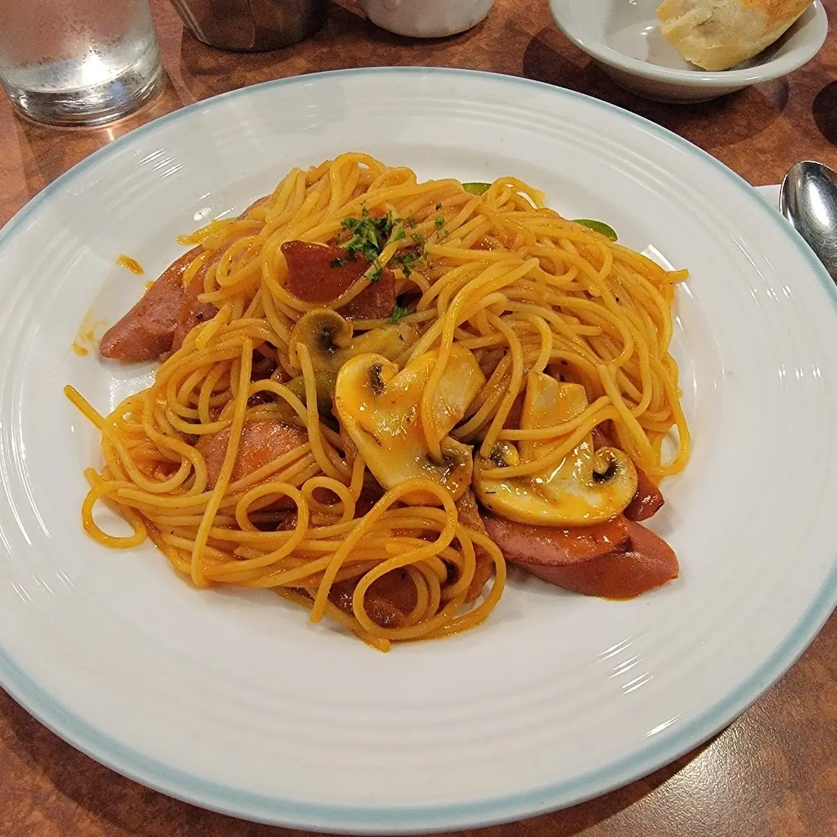 Bacon Sausage Napolitan Spaghetti