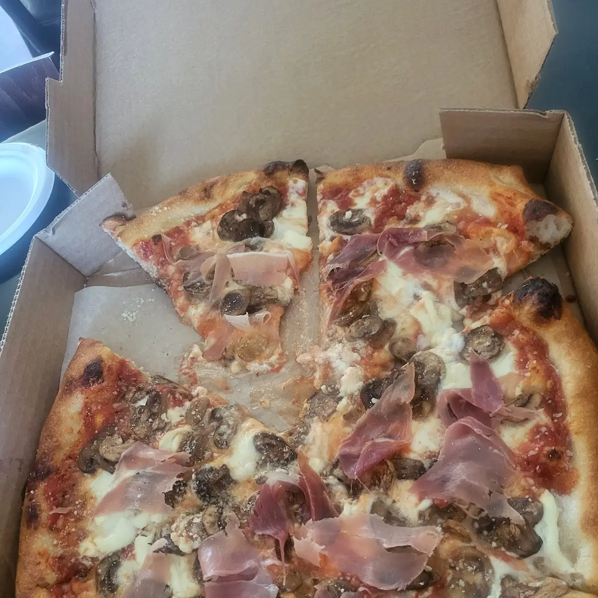 Ham Mushroom Pizza