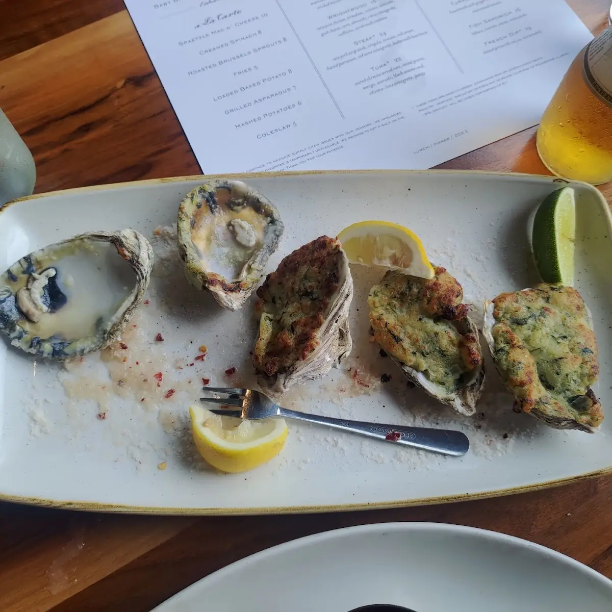 Oysters Rockefeller