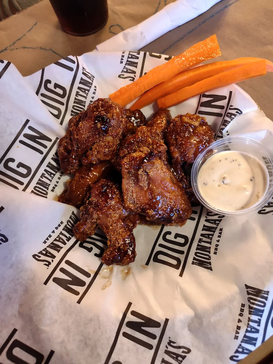 Honey Garlic Chicken Wings