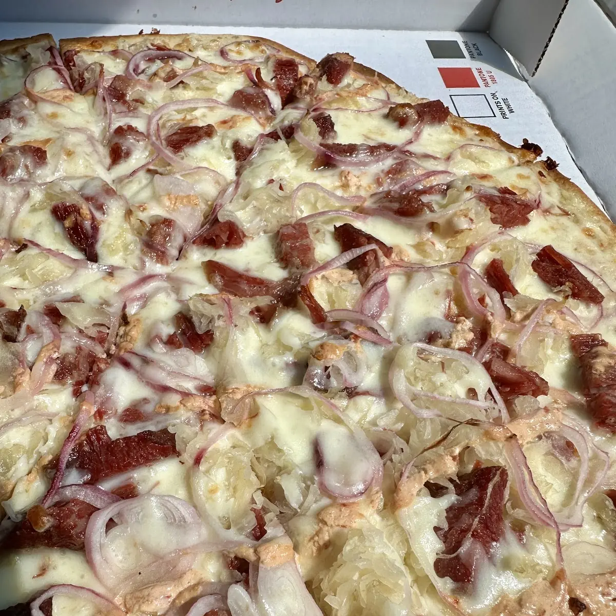 The Great White Pizza
