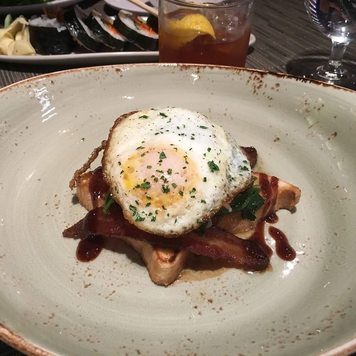 Open Face Meatloaf Sandwich