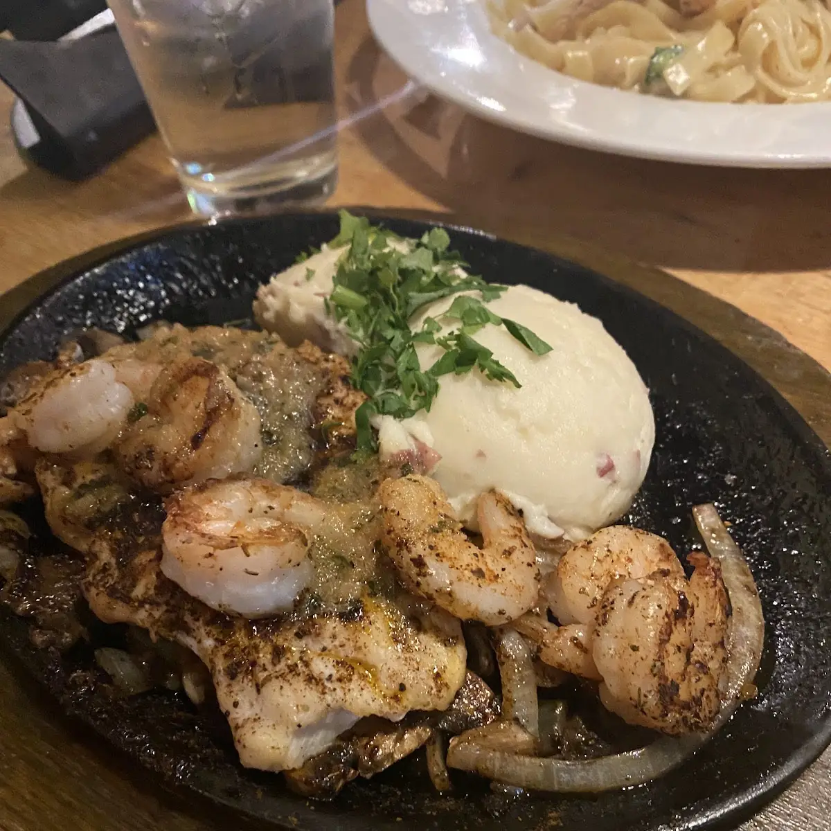 Shrimp 'N Parmesan Sirloin