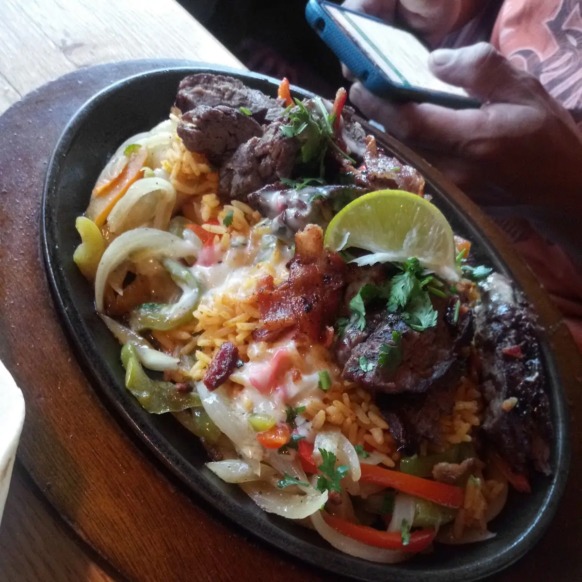 Steak Loaded Fajitas
