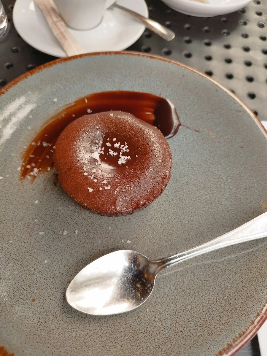 Moelleux Au Chocolat Caramel Et Fleur de Sel, La Piazzetta Saint-Jean