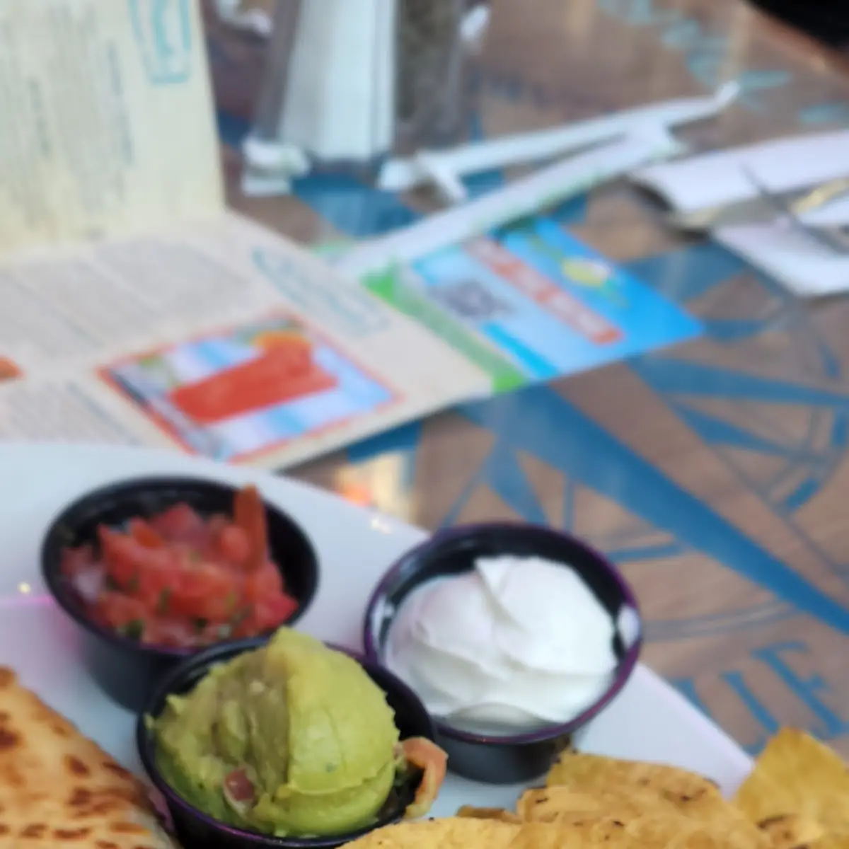 Key West Chicken Quesadilla