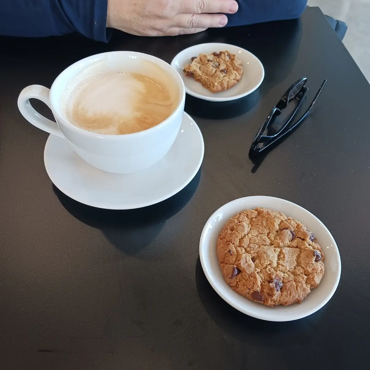 Latte and Chocolate Chip Cookies