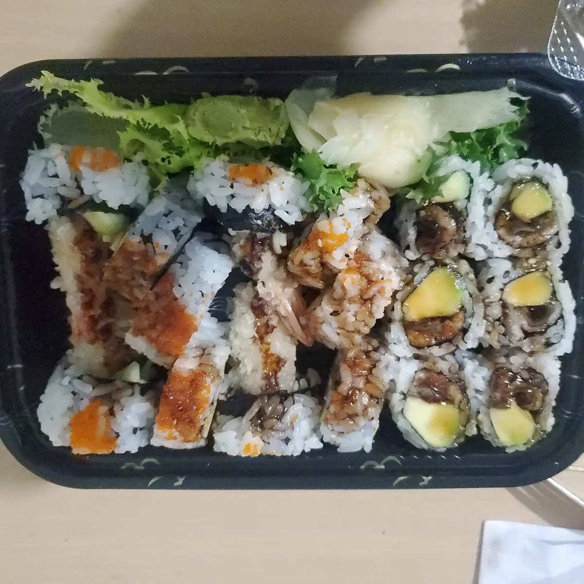 3 Roll Special Eel Avocado Roll and Shrimp Tempura Rolls