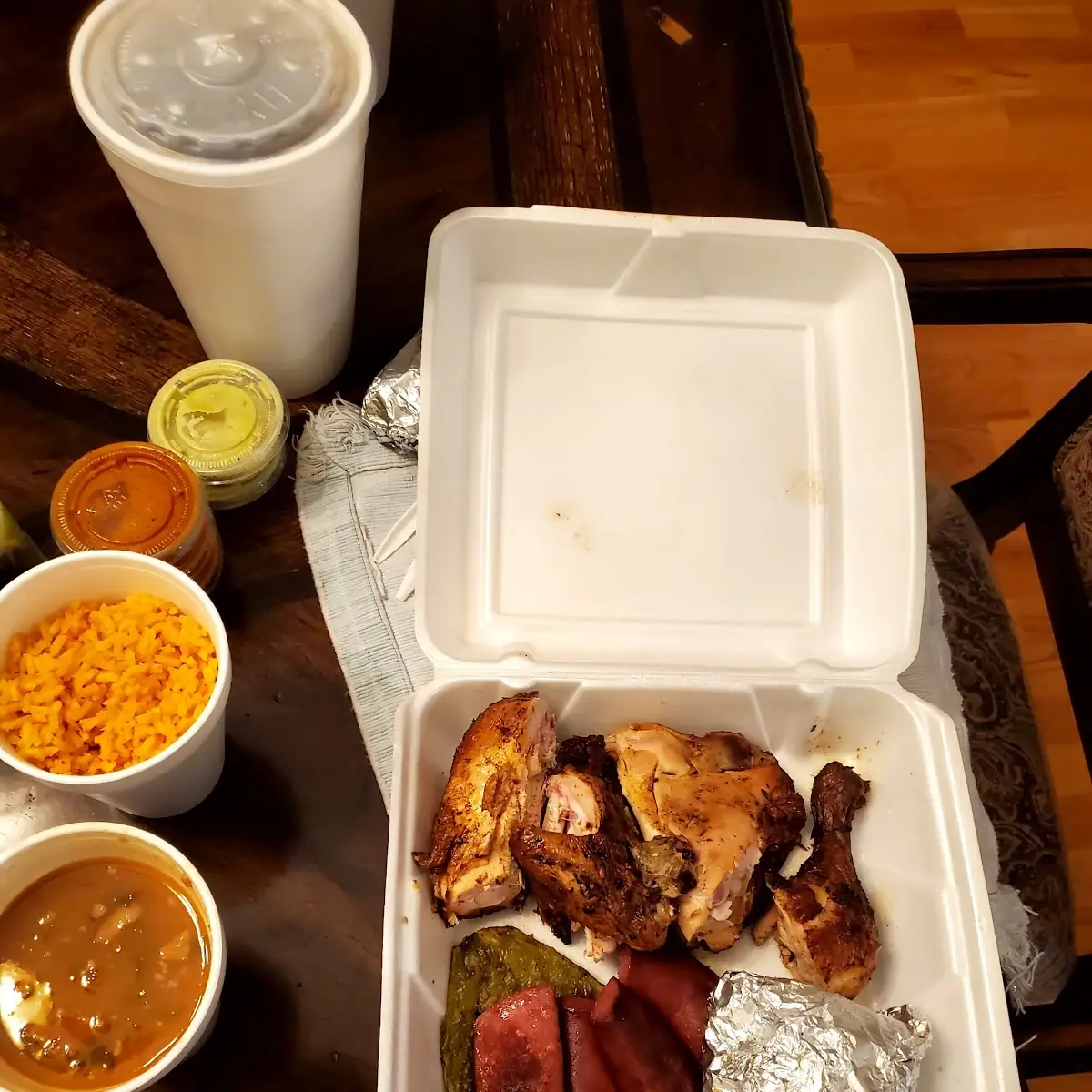 Pollo Asado Plate