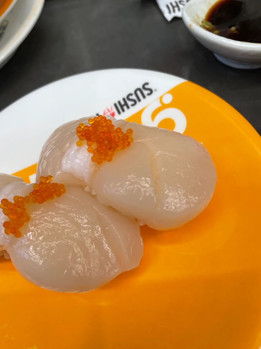 Grilled Scallop Nigiri, Sushi Hub One Hurstville Plaza