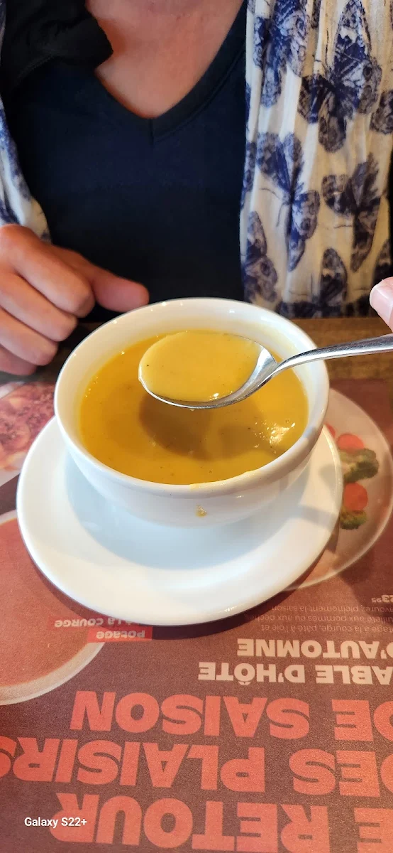 Butternut Squash Soup, Restaurant Normandin Montmagny