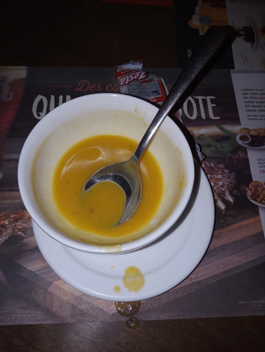 Soupe À la Courge, Restaurant Normandin Montmagny