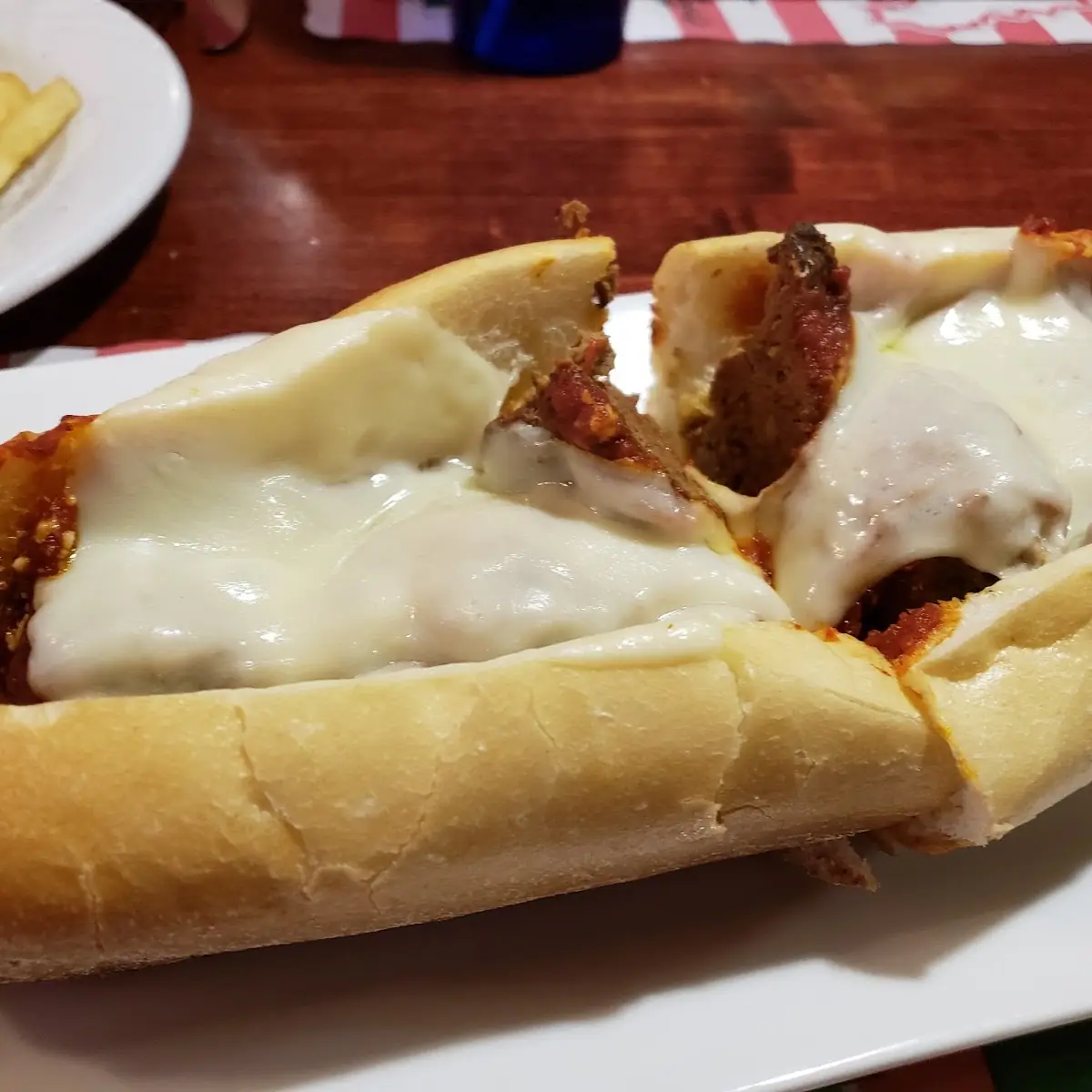 Meatball Parmigiana Sub