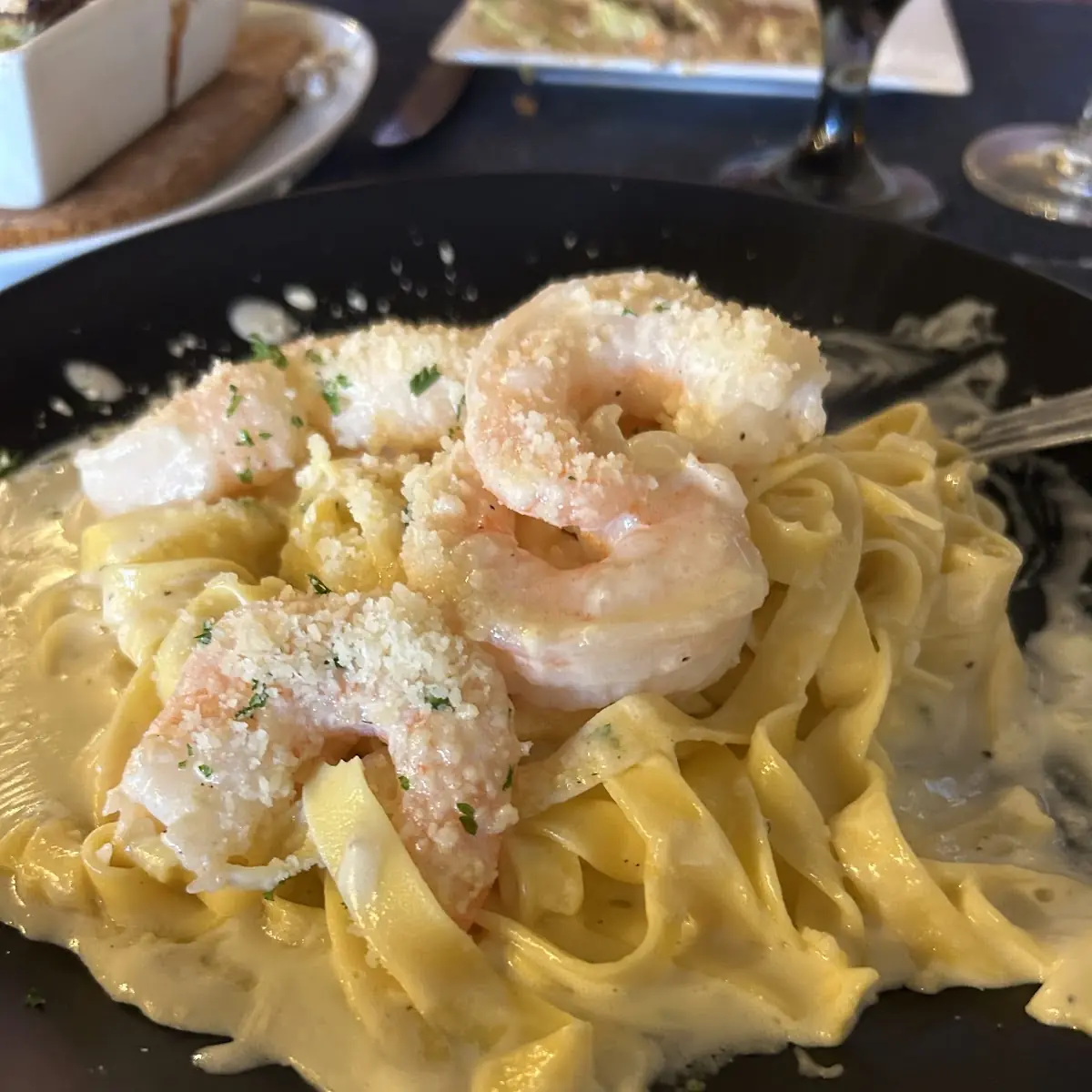 Shrimp Alfredo