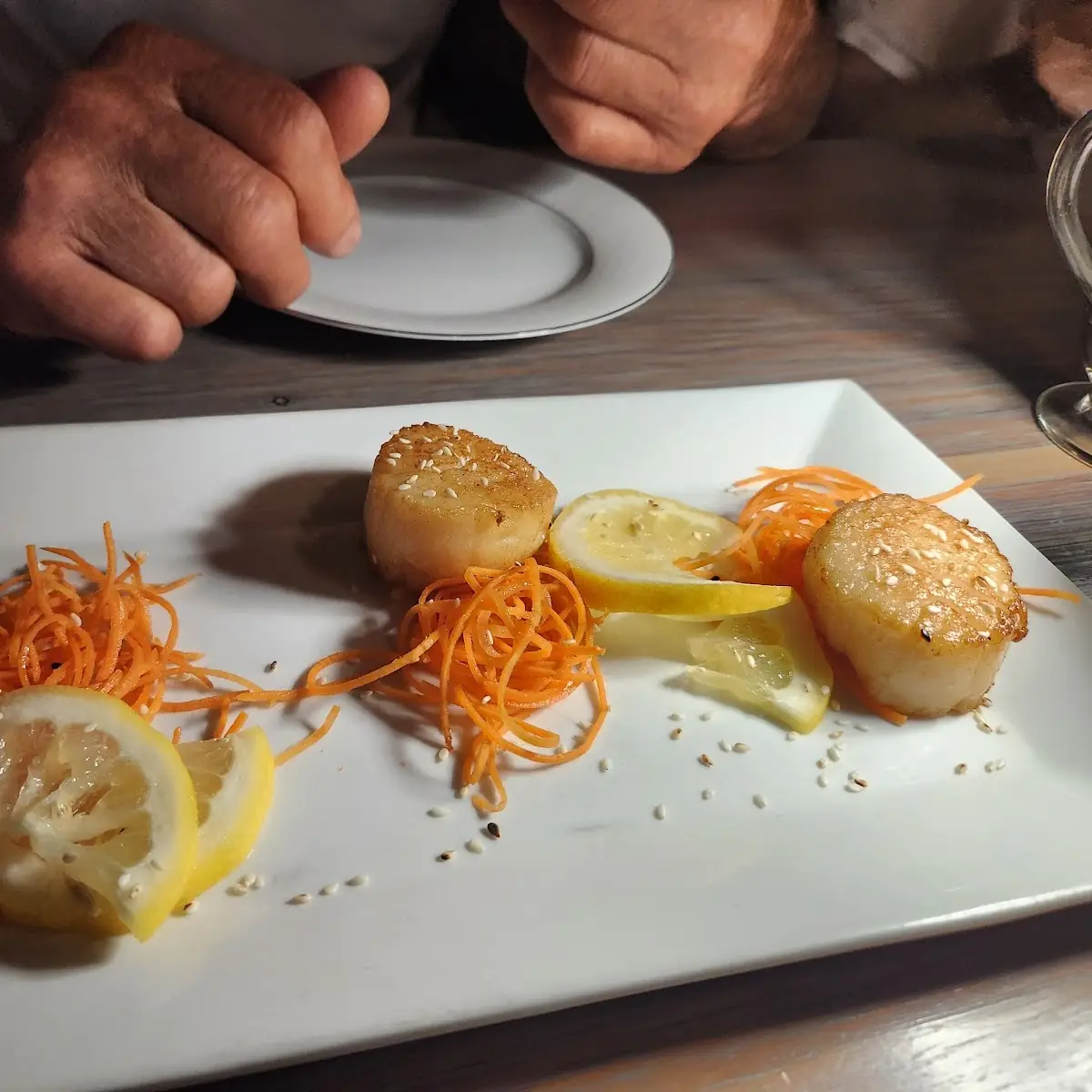 Pan Seared Scallops