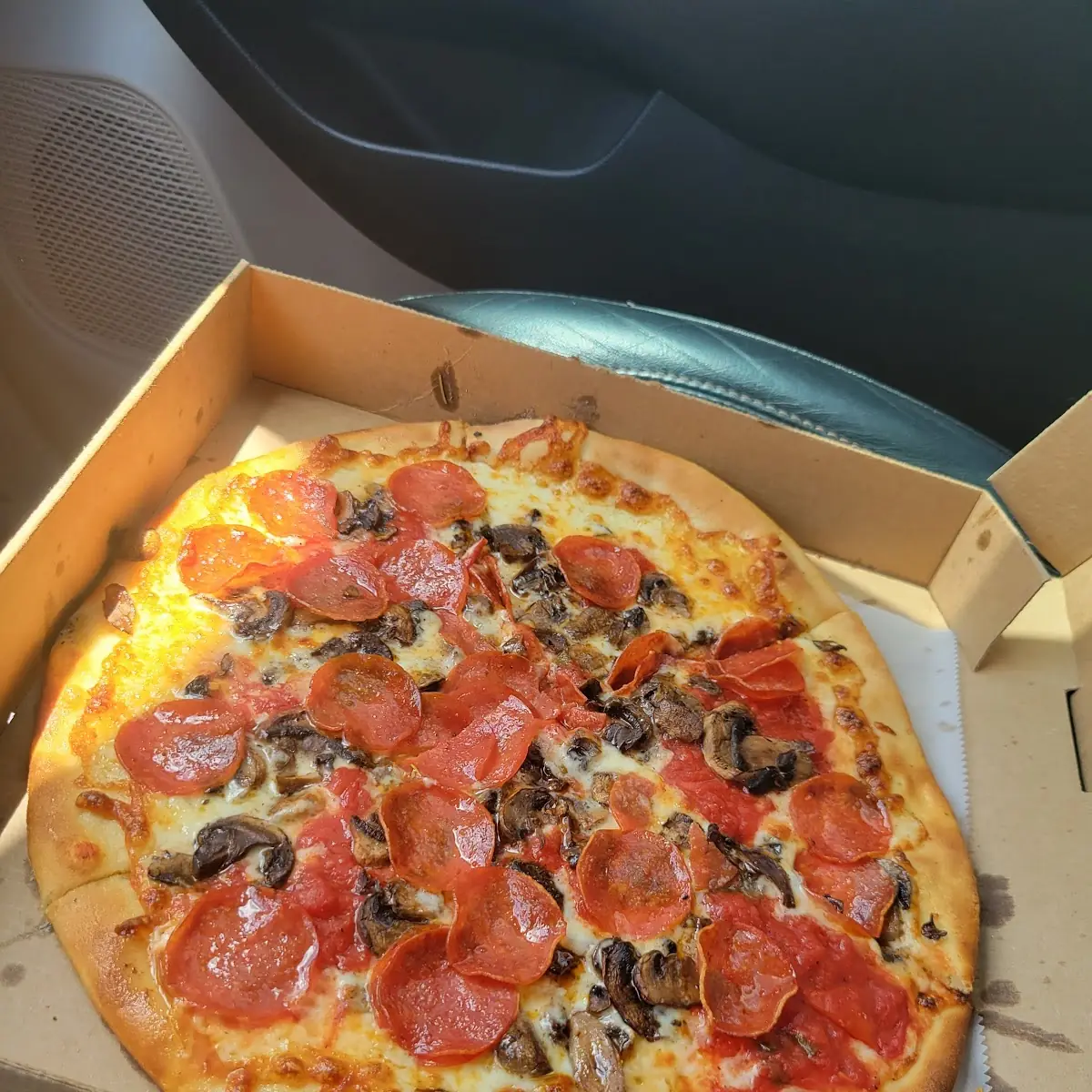 Pepperoni and Mushroom Pizza