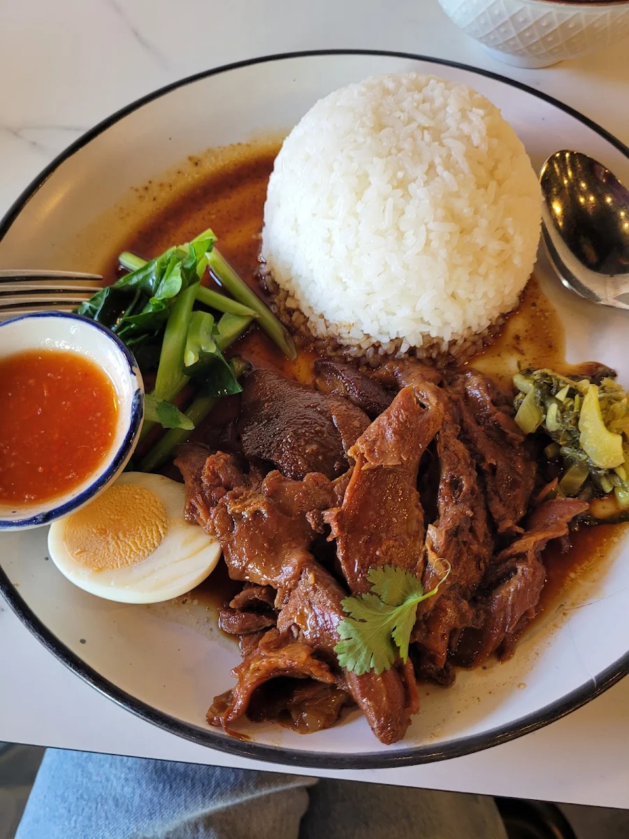 Braised Beef Brisket Rice Set, Spice Alley