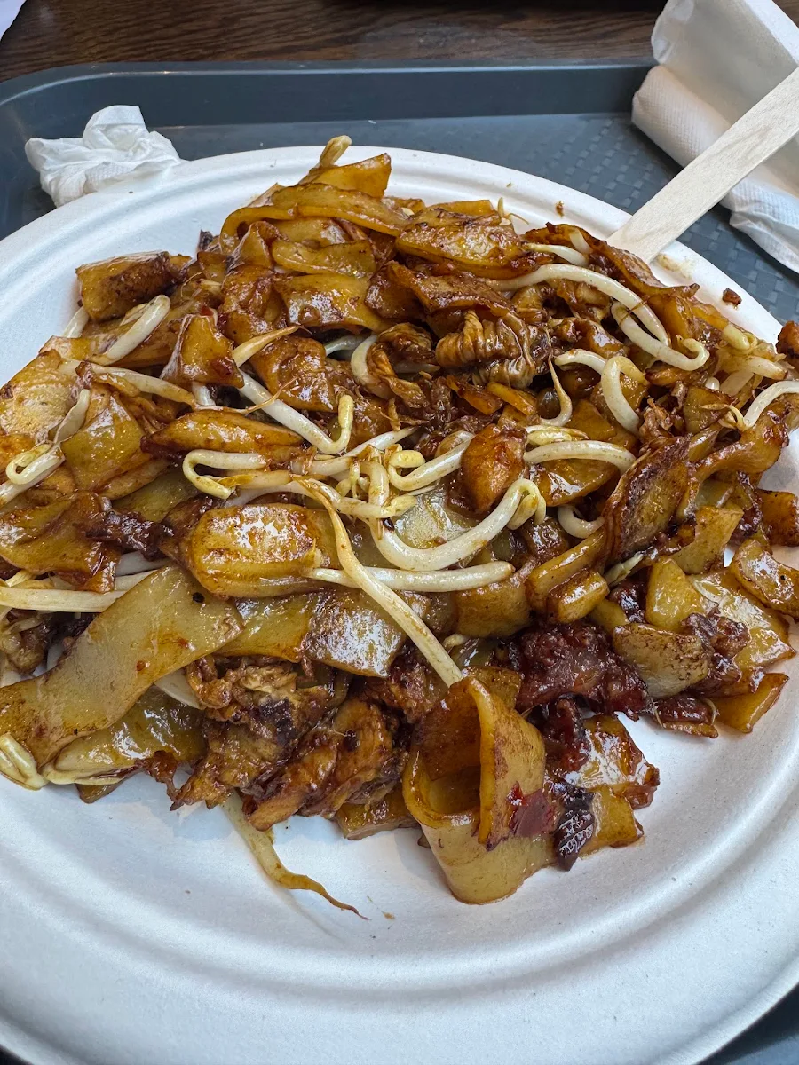 Fried Flat Noodles With, Spice Alley