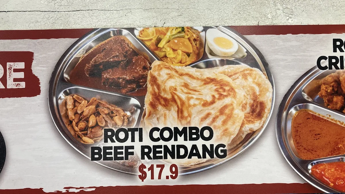 Roti Combo, Spice Alley