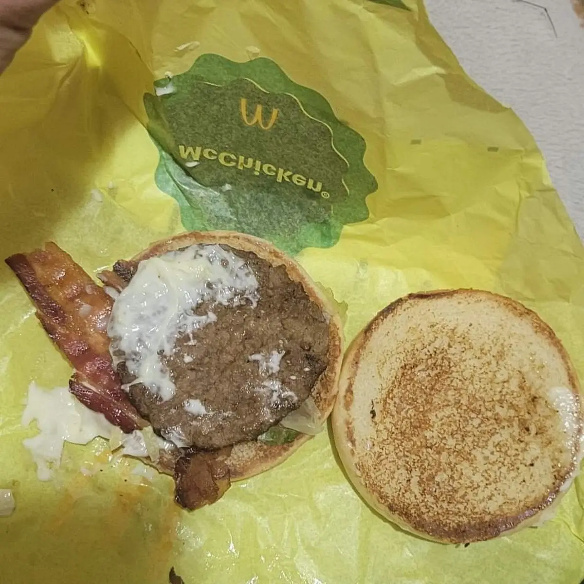 mc Chicken Crispy Chicken Sandwich