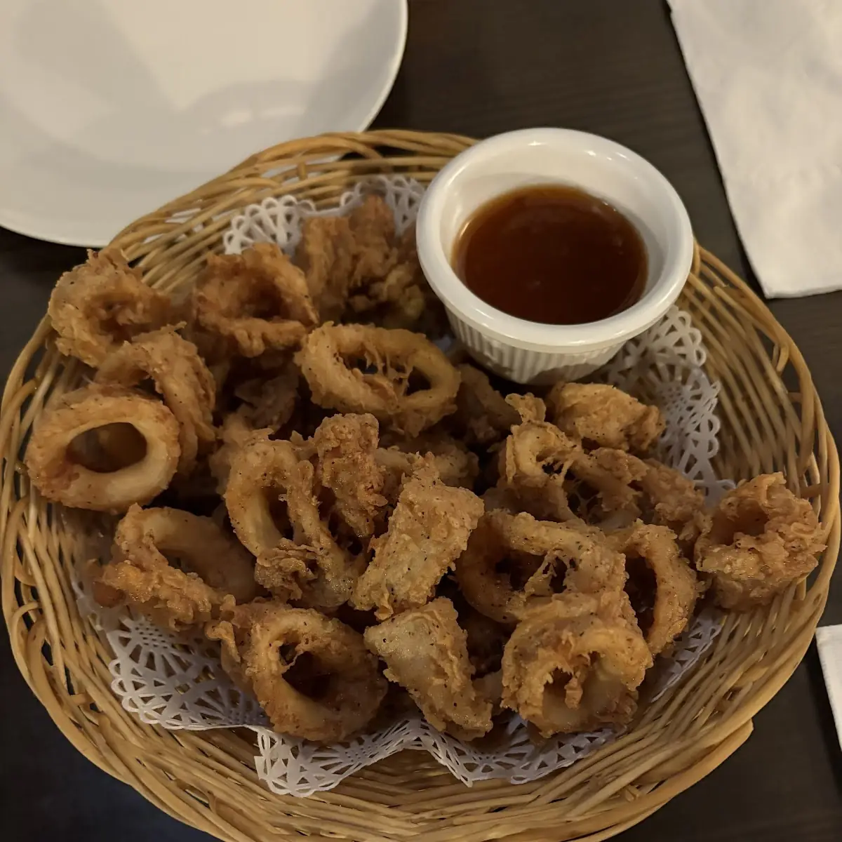 Fried Calamari with Dipping Sauce