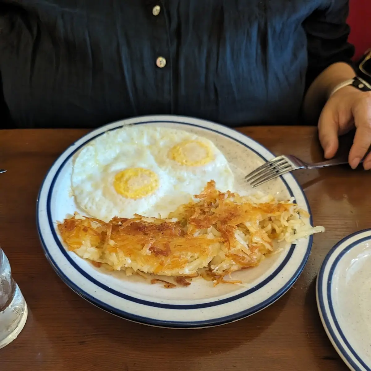 Eggs Benedict with Hash Browns