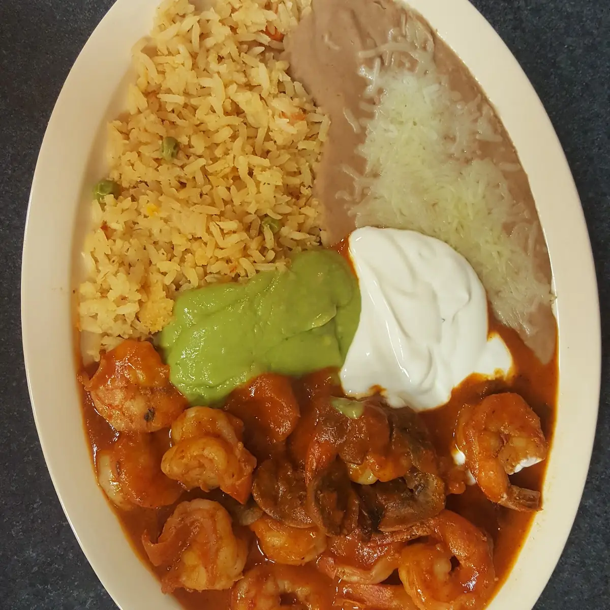 Chile Verde Plate Combo
