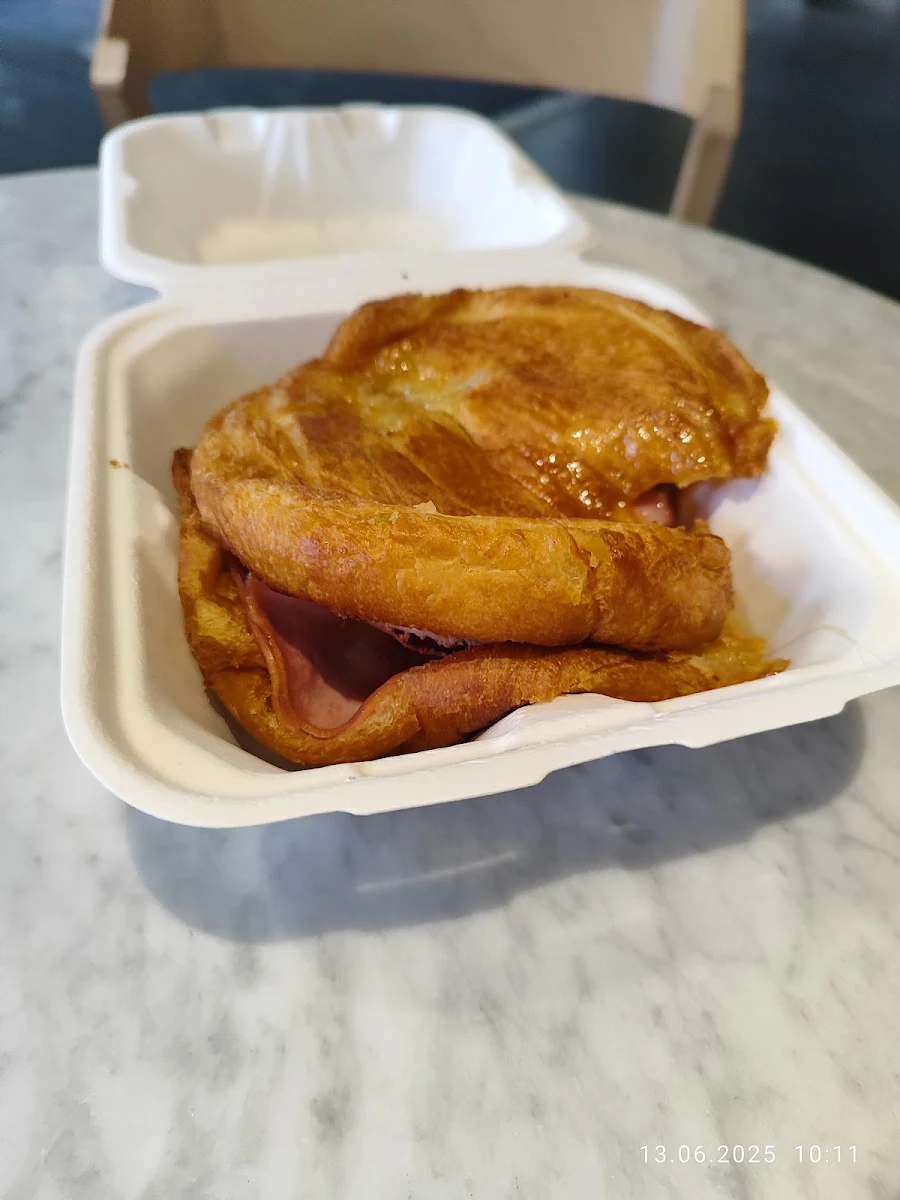 Ham and Swiss Croissant