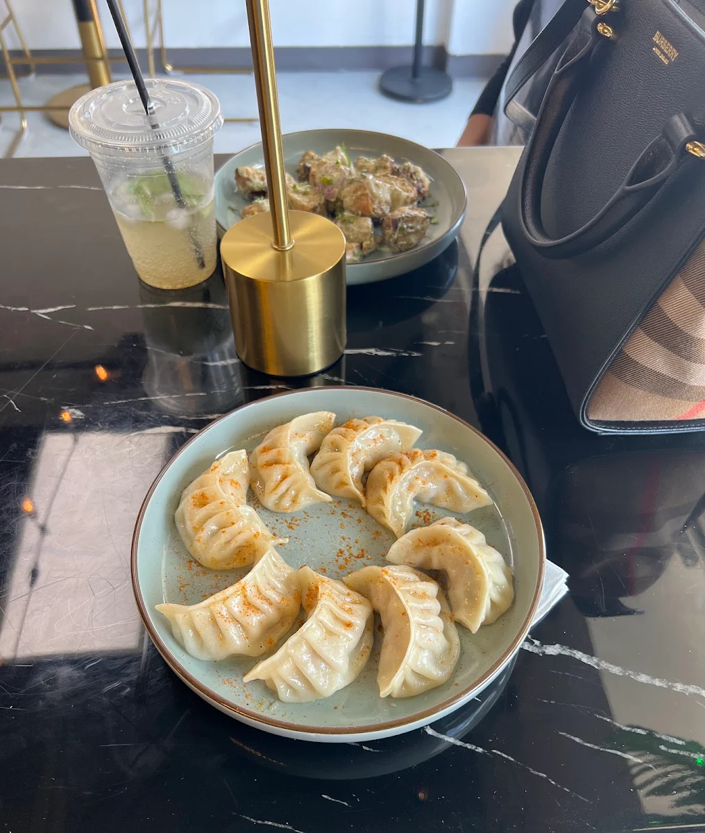 Steamed Chicken Momos, Mumbai Xpress