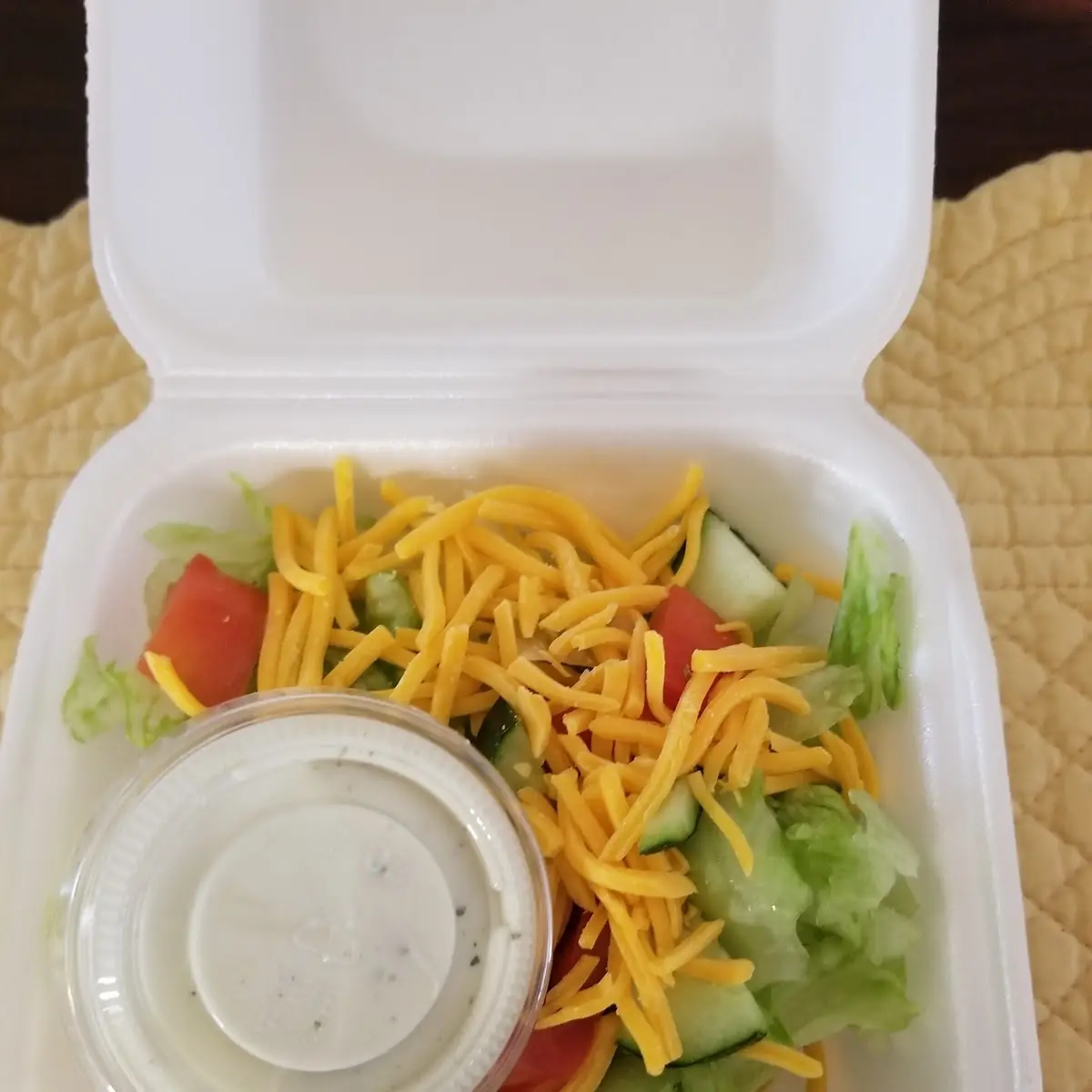 Side Salad with Ranch