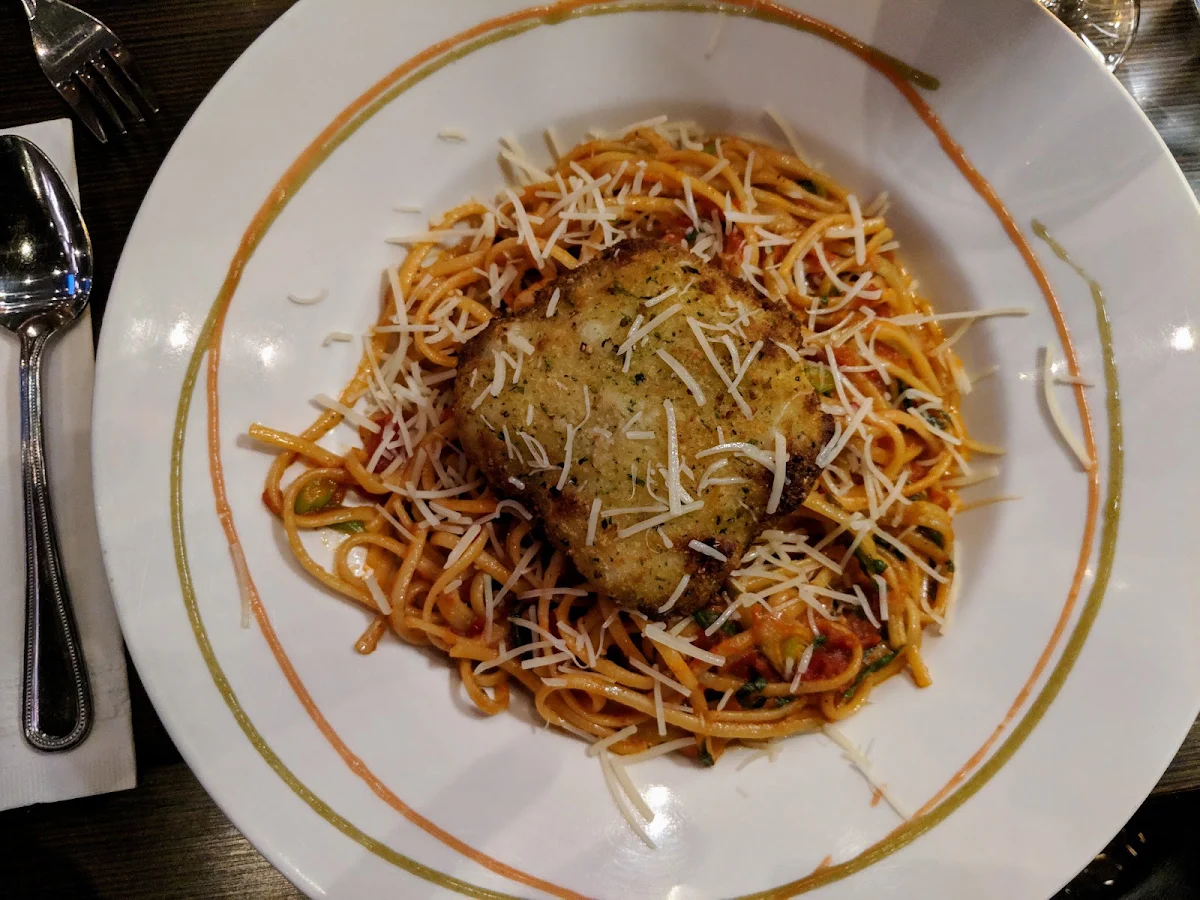 Morue En Croûte a L'Italienne Avec Linguini, Pacini Vaudreuil-Dorion