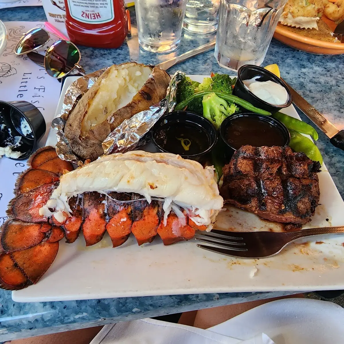 Scott's Filet & Lobster Tail