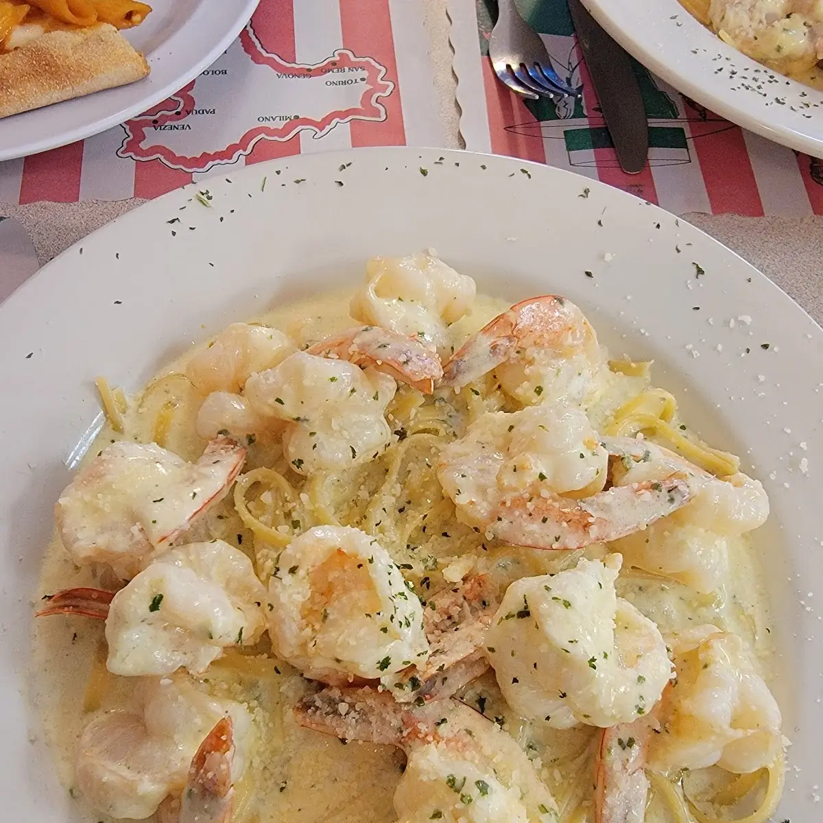 Shrimp Alfredo