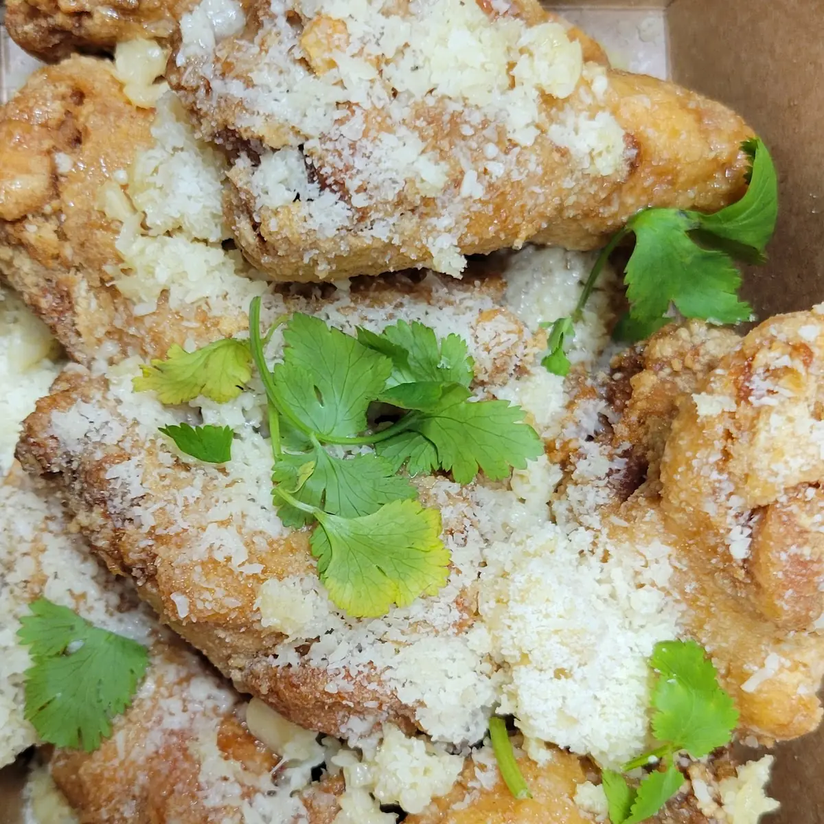 Garlic Parmesan Wings