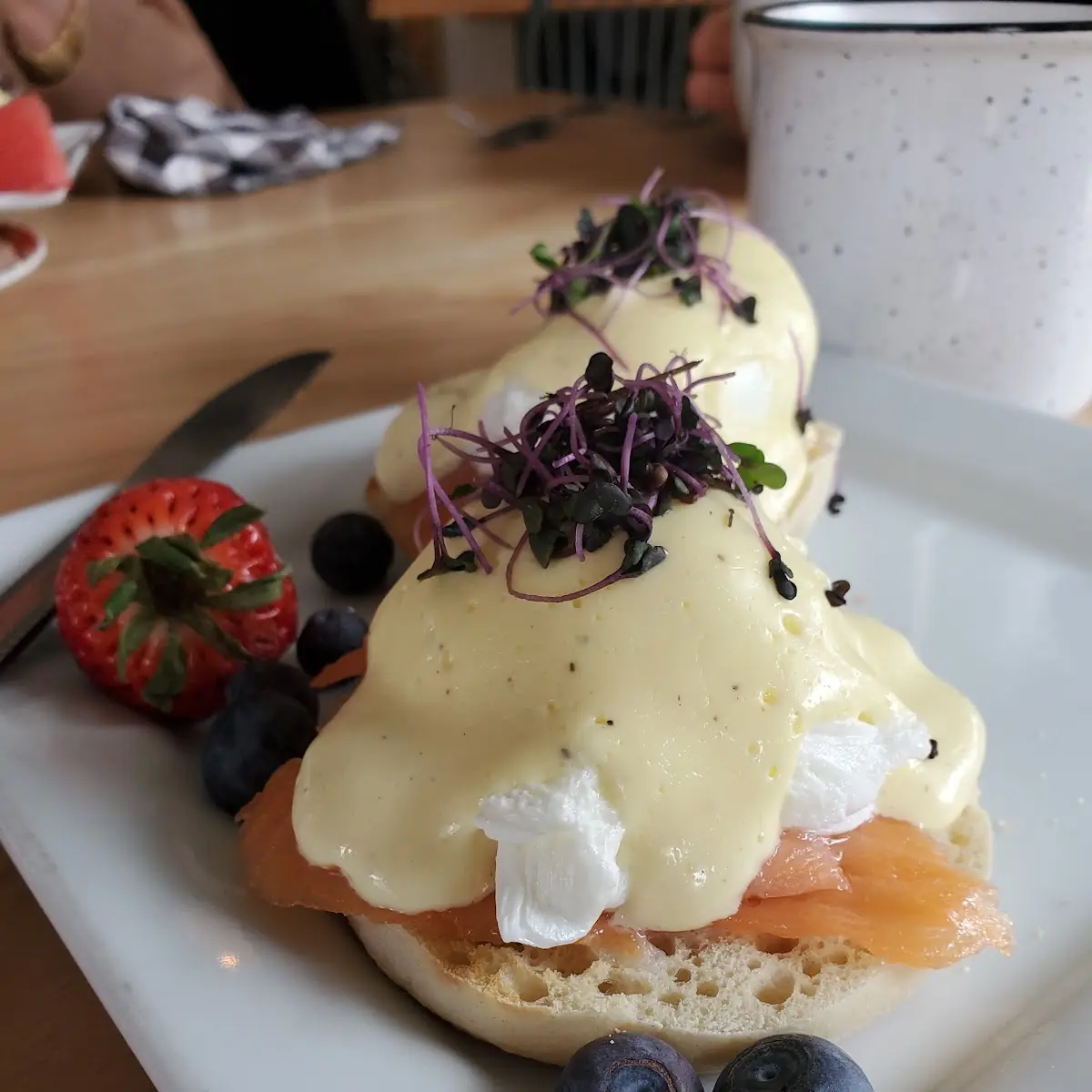 Eggs Benedict with Salmon