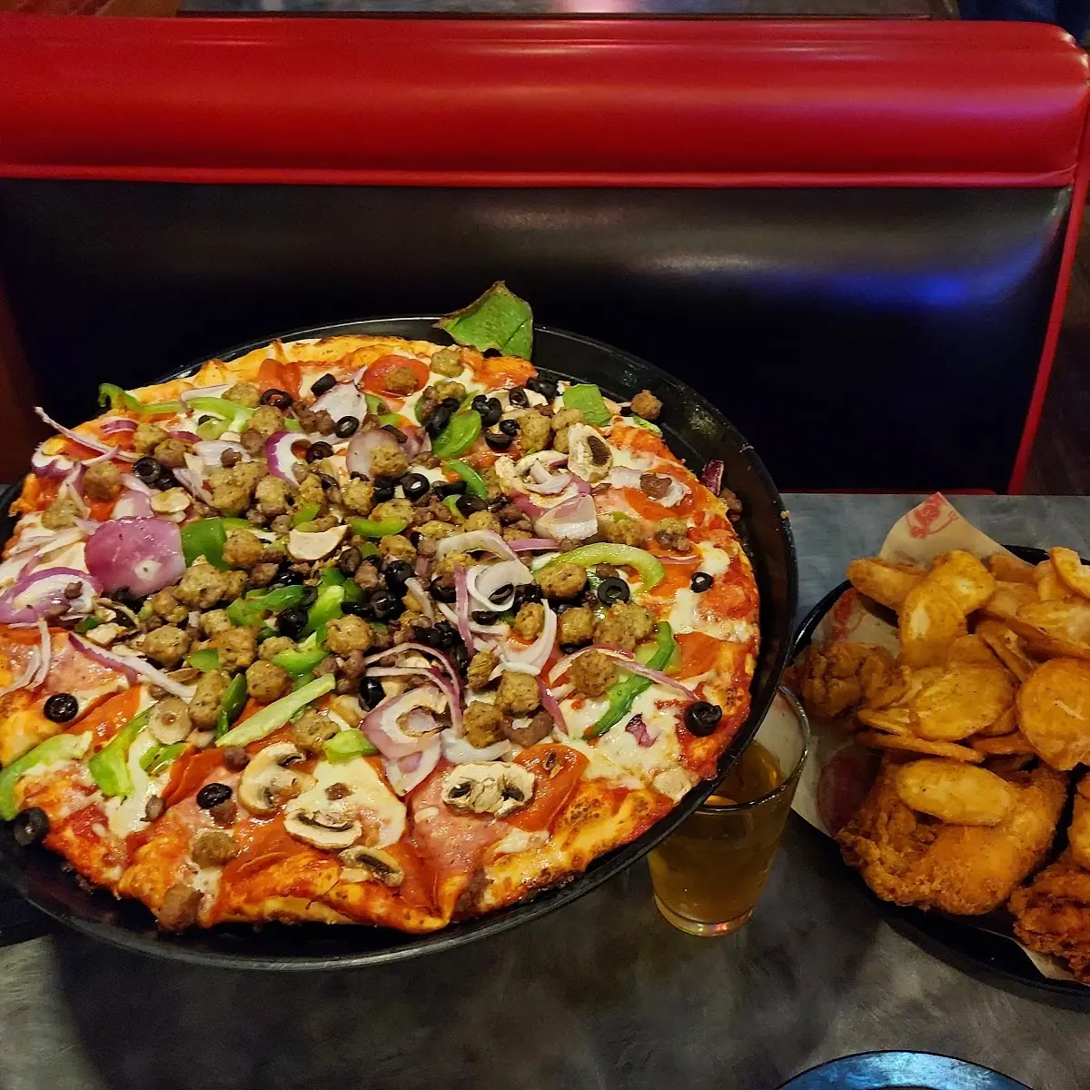 All Meat Pizza