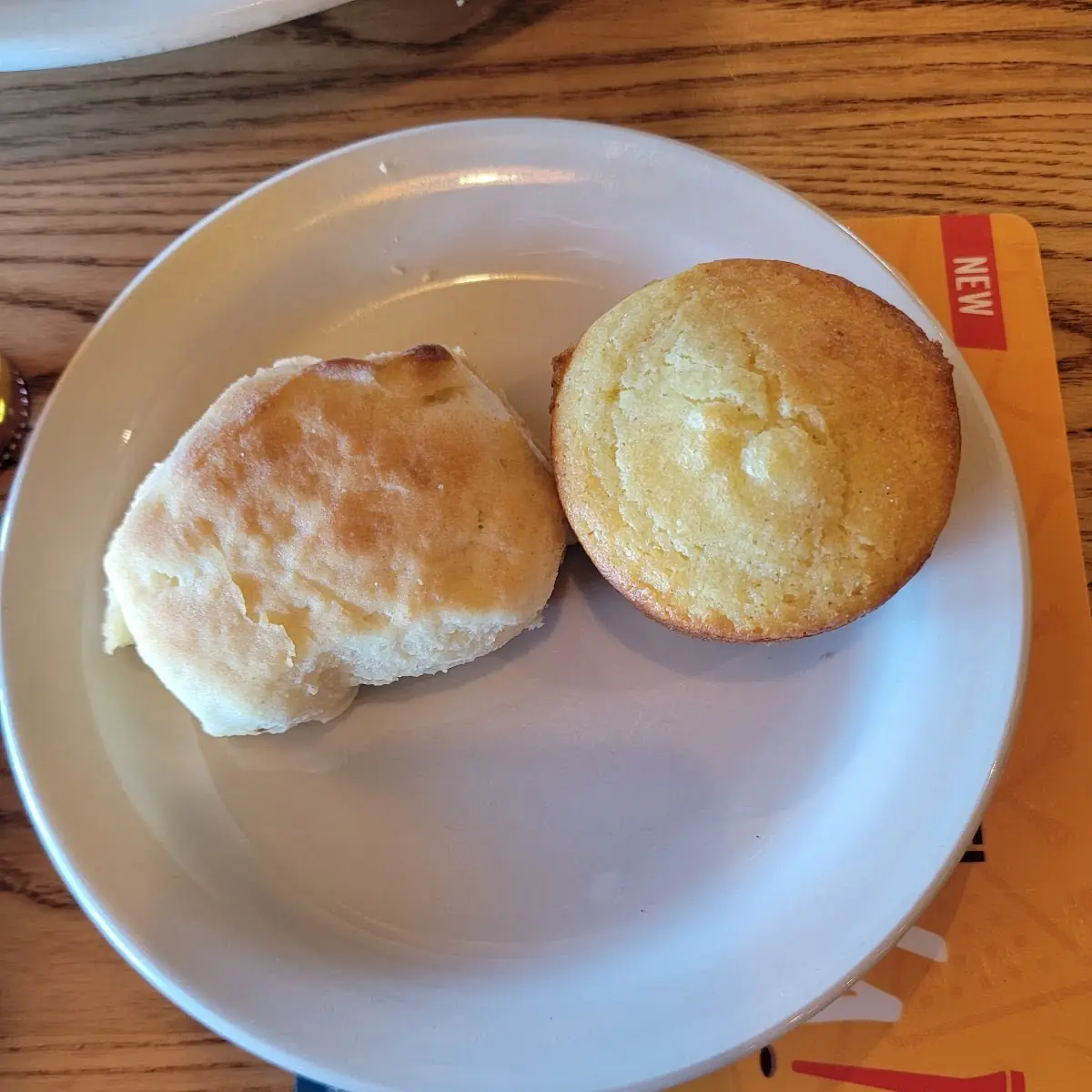 Biscuits and Corn Muffins
