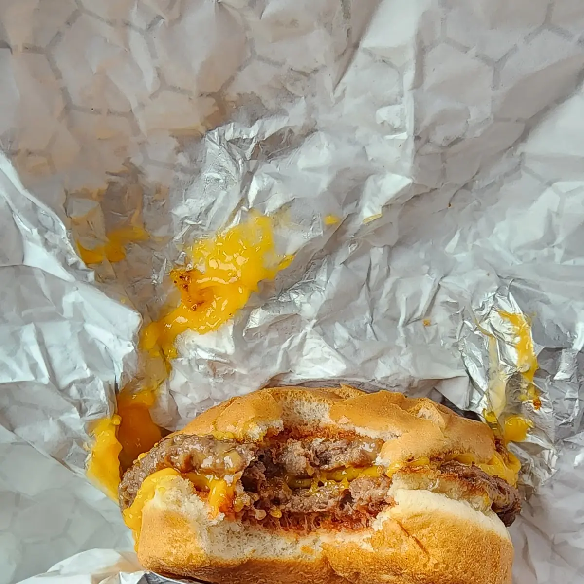 Frowny Meal not a Double Double Cheeseburger Meal