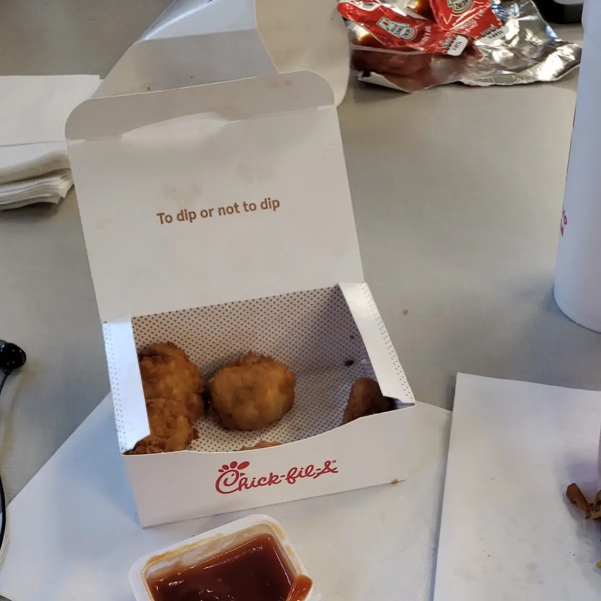 Chicken Nuggets with Fries
