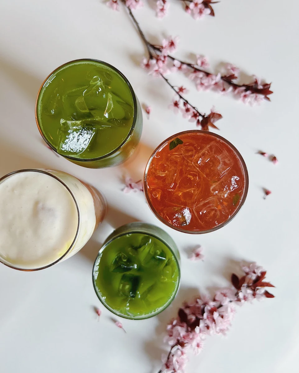 Iced Peach Green Tea