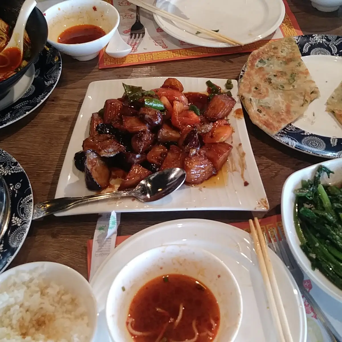 Chinese Vegetables in Garlic Sauce