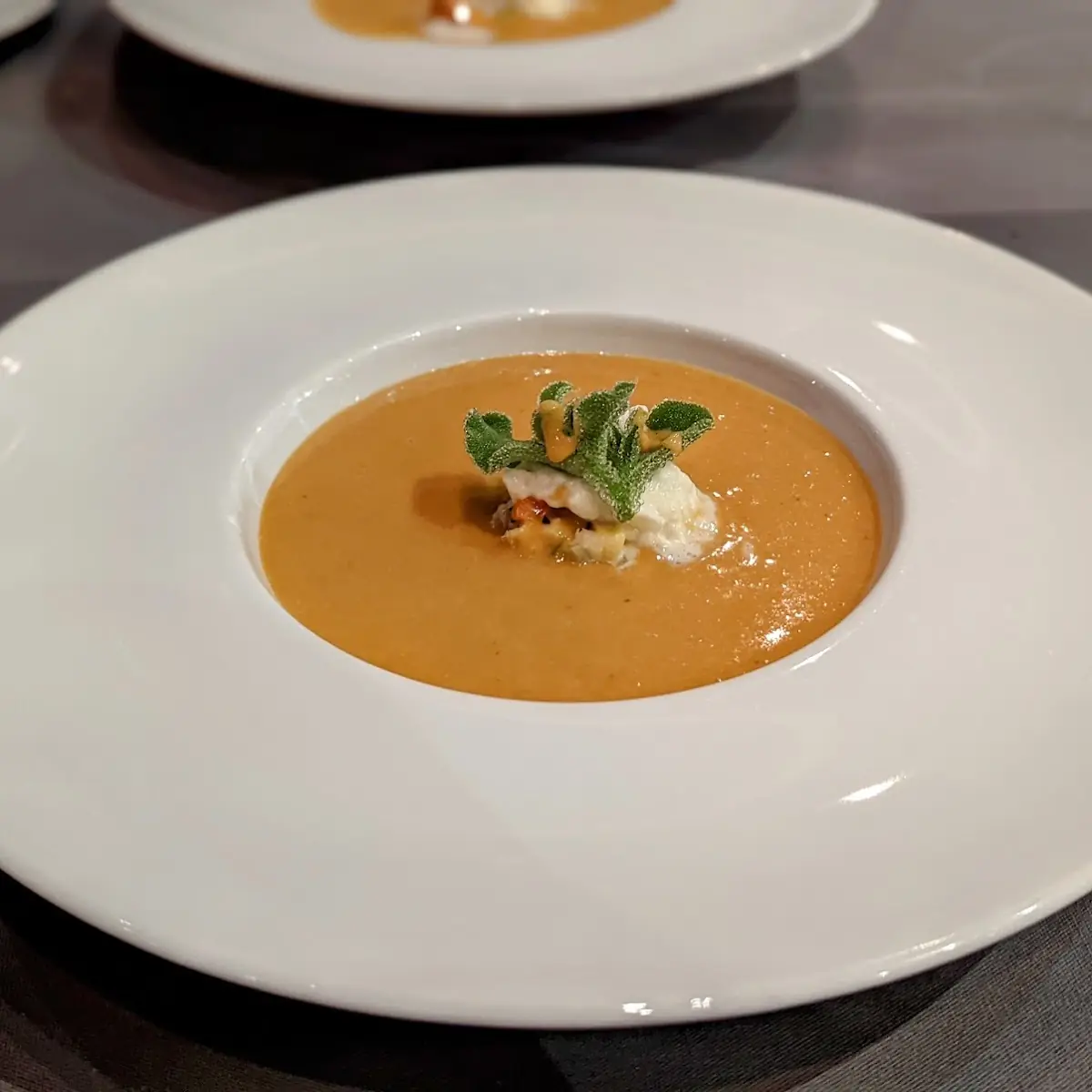 Roasted Tuscan Squash & Lobster Chowder