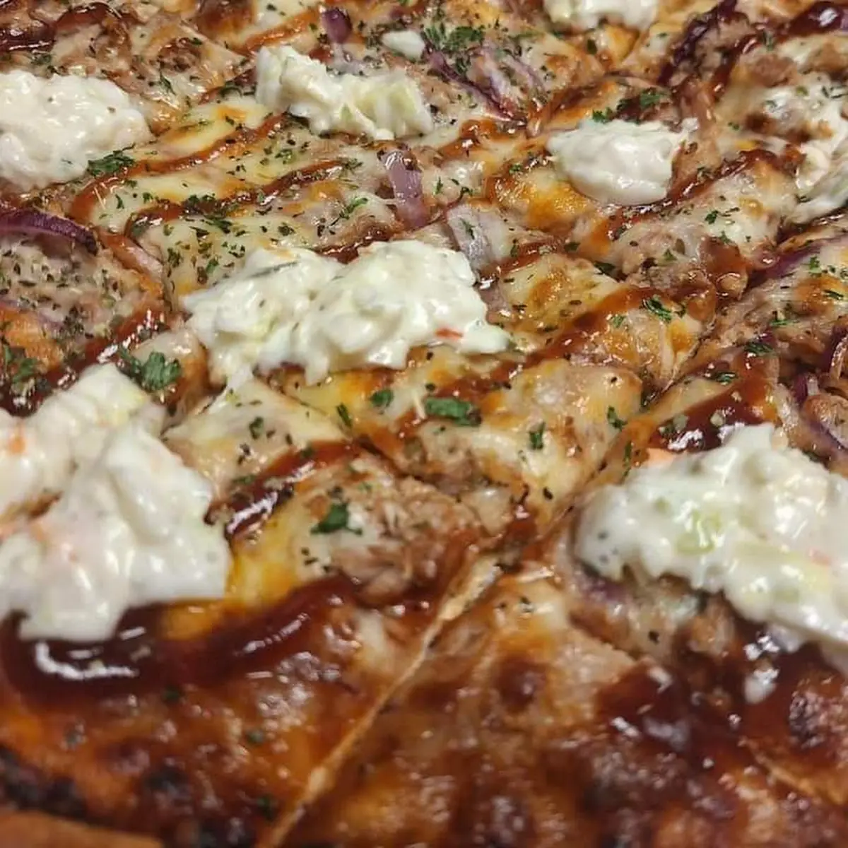 BBQ Pulled Pork Pizza