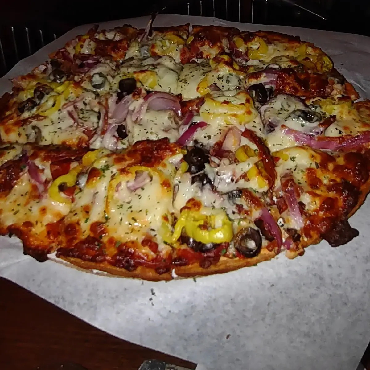 Village Idiot Supreme Pizza